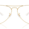 Gọng kính cận Ray-Ban RX6489 Aviator 3086 8056597261838