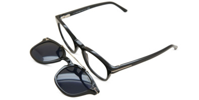 Gọng kính cận Tom Ford FT5532-B Blue-Light Block with Clip-On 01V 664689992676