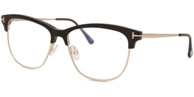 Kính mắt Tom Ford FT5546-B Blue-Light Block 001 cho Nữ cận thị