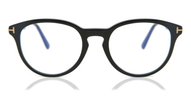 Gọng kính cận Tom Ford FT5556-B Blue-Light Block 001 889214015105