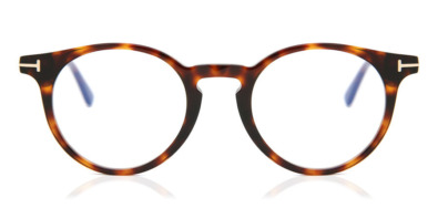 Gọng kính cận Tom Ford FT5557-B Blue-Light Block 052 889214015198