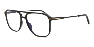 Kính mắt Tom Ford FT5665-B Blue-Light Block 001 cho Nam cận thị