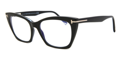 Kính mắt Tom Ford FT5709-B Blue-Light Block 001 cho Nữ cận thị