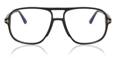 Gọng kính cận Tom Ford FT5737-B Blue-Light Block 001 889214257291