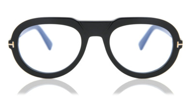 Gọng kính cận Tom Ford FT5756-B Blue-Light Block 001 889214268358