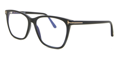 Kính mắt Tom Ford FT5762-B Blue-Light Block 001 cho Nữ cận thị