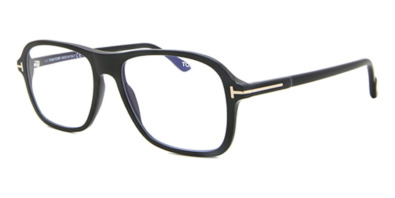 Kính mắt Tom Ford FT5806-B Blue-Light Block 001 cho Nam cận thị