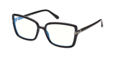 Gọng kính cận Tom Ford FT5813-B Blue-Light Block 001 889214327666