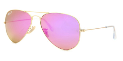 Kính râm Ray-Ban RB3025 Aviator Flash Lenses Polarized 112/1Q 8053672460636 Nam và Nữ (Unisex)