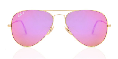 Kính mát Ray-Ban RB3025 Aviator Flash Lenses Polarized 112/1Q 8053672460636 Nam và Nữ (Unisex)