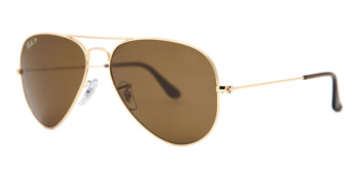 Kính râm Ray-Ban RB3025 Aviator Large Metal Polarized 001/57 805289346630 Nam và Nữ (Unisex)