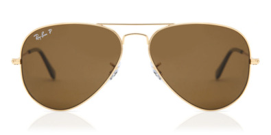 Kính mát Ray-Ban RB3025 Aviator Large Metal Polarized 001/57 805289346630 Nam và Nữ (Unisex)