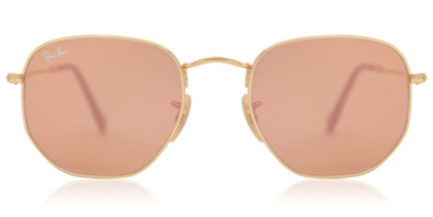 Kính mát Ray-Ban RB3548N Hexagonal Metal Flat Lenses 001/Z2 8053672611694 Nam và Nữ (Unisex)