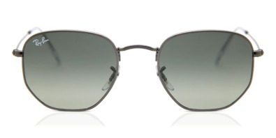 Kính mát Ray-Ban RB3548N Hexagonal Metal Flat Lenses 004/71 8056597077330 Nam và Nữ (Unisex)