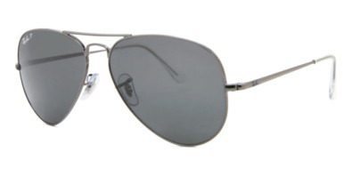 Kính râm Ray-Ban RB3689 Aviator Metal II Polarized 004/48 8056597260534 Nam và Nữ (Unisex)