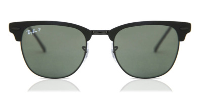 Kính mát Ray-Ban RB3716 Clubmaster Metal Polarized 186/58 8056597215688 Nam và Nữ (Unisex)