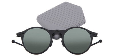 Kính râm ROAV Galaxy 1003 Balto Folding Black Polarized 13.11 Nam và Nữ (Unisex)