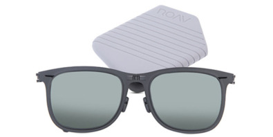 Kính râm ROAV Galaxy 8002 Lennox Folding Black Polarized 13.11 Nữ